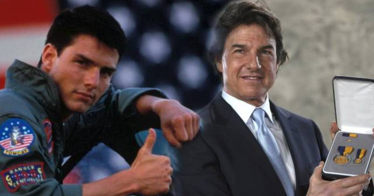 ‘Top Gun’ başarısından sonra Tom Cruise’a en büyük askeri ödül