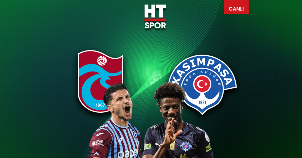 Trabzonspor-Kasımpaşa maçı CANLI YAYIN