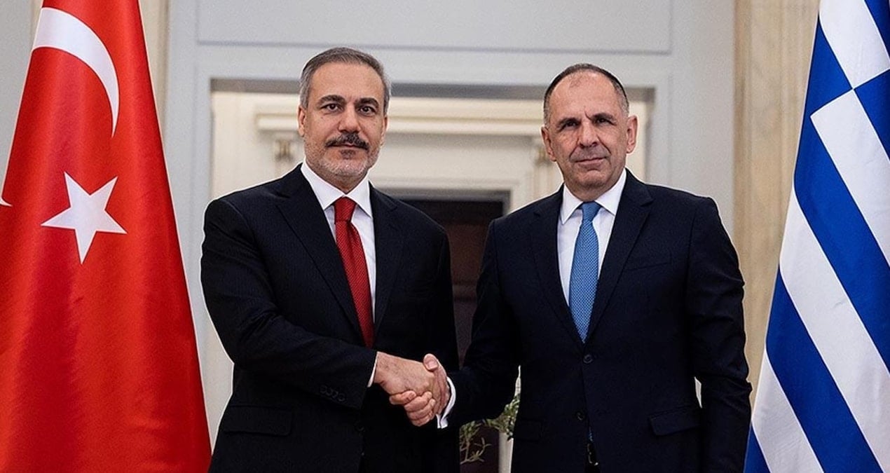 Dışişleri Bakanı Fidan, Yunan mevkidaşı ile görüştü