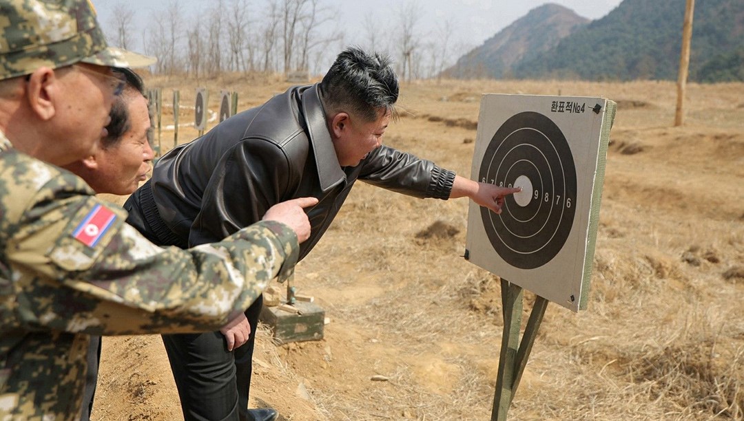 Kim Jong-un’dan gözdağı: Savaş provasını andıran tatbikat!